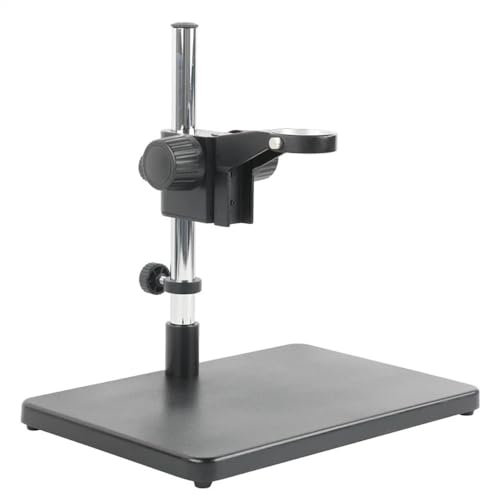 Lab Microscope Accessories 50mm Focusing Zoom Monocular Video Microscope Multi Axis Adjustable Boom Table Working Stand Holder Support For HDMI USB Camera(A)