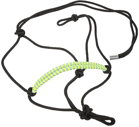 Toddmomy Justerbar Slitstark Hästgrimma i Nylon för Träning och Väderbeständig Användning Robust Repgrimma för Hästhantering och Westernridning Färg Slumpmässig Slumpmässig