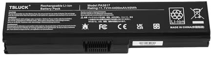 TSLUCK PA3817U Laptop Akku für Toshiba Satellite L750 L750D L755 L755D L770 L775 C650 C660 C660D C650D C655 C665 C670D P750 Toshiba PA3817U-1BRS PA3818U-1BRS PA3819U-1BRS PABAS228
