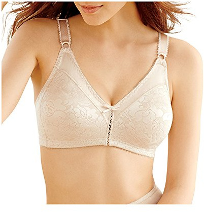 Bali Women's Double Support Spa Closure Wire-Free Bra, Soft Taupe, 38C