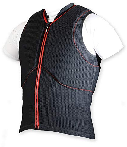 ORTEMA ORTHO-MAX Vest (Gr.L) - Unisex - Ärmellose Weste mit integriertem ORTHO-MAX Rückenprotektor und Brust-/Rippenschutz