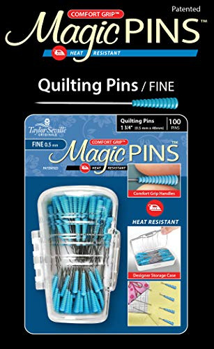 Taylor Seville Originals - Taylor Seville Originals Komfort Griff Hitze Beständig Bußgeld (0.5 x 48mm) Quilten Magic Pins - 100 Stücke