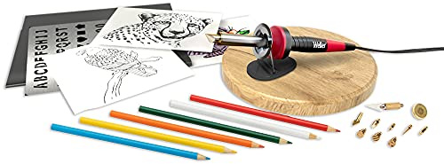 Weller Erstellen Sie Ihr eigenes Holzbrennprojekt-Set, 28-teilig – WLPROWB128A