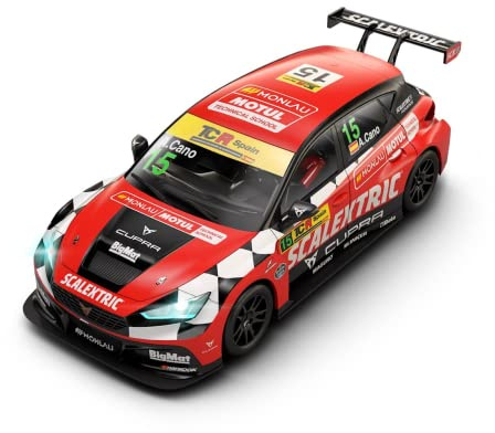 SCALEXTRIC Original-Rennwagen, Slotwagen, Maßstab 1:32 (Cupra Leon Competition – Monlau)