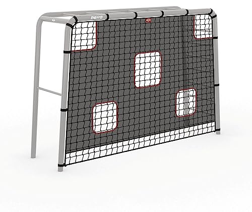 BERG PlayBase Fußballzielnetz L für PlayBase Large Schwarz/Rot