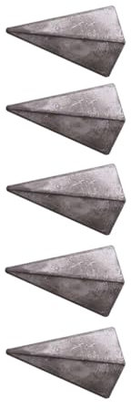 Gewichte Angeln, 5stk Pyramiden-Sinker Angelgewichte Angel-Sinker, Salzwasser und Süßwasser Angel Zubehör (4oz/ 112g)