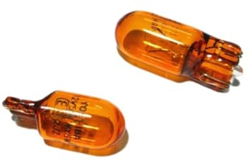 Piumeif (2PCS) T10-WY5W Fender Turn Signals Bulbs/Side Marker Turn Signal Small Bulb 12V 5W fit for Audi A4/A6, Passat B5 Golf 4,Chevrolet TRACKER/Cruze,10-20 Fit, City, Accord, CRV, CIVIC