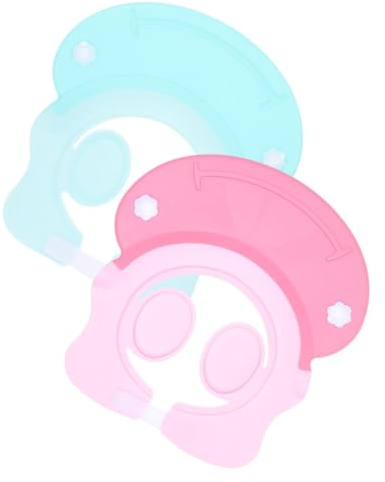 ORFOFE Cradle Cap Treatment Silicone Boys and Girls Shower Cap Toddlers Bathing Hat Adjustable Design