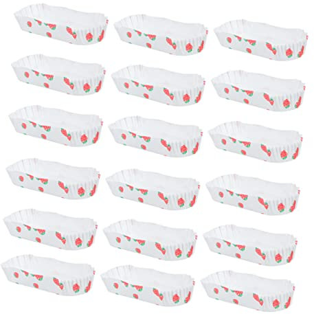 WATIIFUFU 200St Tortenbodenbecher Servierplatte aus Papier Kuchenform Muffinformen fettbeständiges Boot Papierbecher tosteter bratentopf kuchenplatten Pappbecher zum Backen Cupcake-Liner