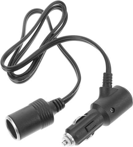 Healifty Easy Install Car Charger Cord Power Plug Cord Extension for In-car Devices
