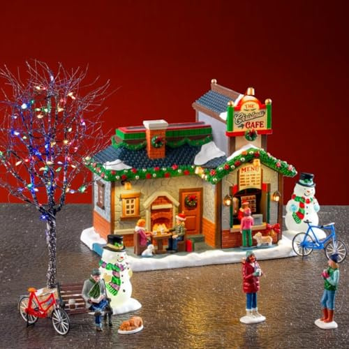 The Christmas Cafe Set con Fuente de alimentación 4,5 V Cód. 56675