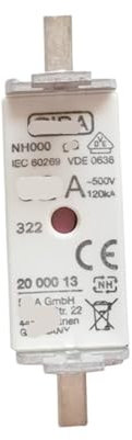 SJLOYNWQ Sicherung 2000013 NH000 500V 32A 35A 40A 50A 63A 80A 100A(25A)