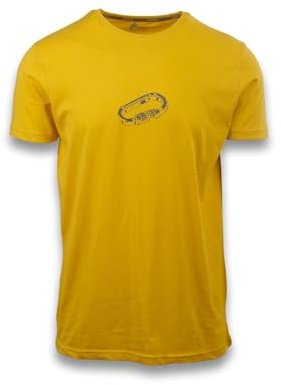 ANDE Peak T-shirt för män – lättviktströja för vandring och vandring, Guld, XXL