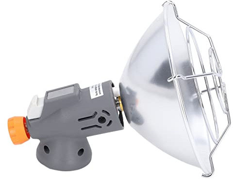 Ghzste Stufa da Campeggio a Butano Regolabile Potenza di Calore Forte, Prevenire il Fuoco delle Ustioni, Riscaldatore Esterno Portatile, con Riflettore Riflettente Auzileria,