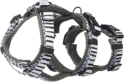 Flamingo Hund Sicherheitsgeschirr Uluwatu Weiß XS 28-52cm 32-50cm 28-46cm 15mm