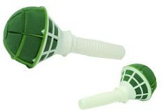 mosy Brautstrauß-Halter, Bridflex, schwenkbar, frische Blumen, Kugel, Hochzeit, Standesamt, Kirche, Steckschaum, Hochzeitsdeko