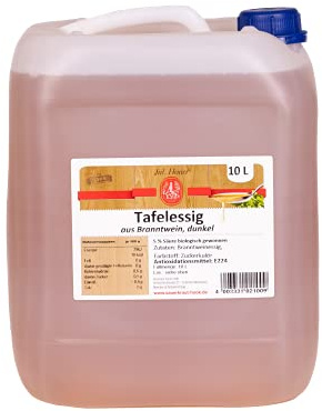 Hauer - Tafelessig dunkel, 10 l Kanister