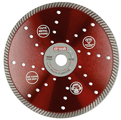 Diamond Cutting Disc 230mm 9 Angle Grinder Stone, Concrete, Metal & Steel