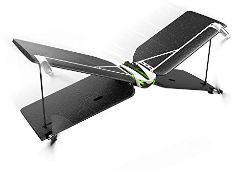 Parrot Swing - Dron dos en uno cuadricóptero y avión (cámara 30 FPS, 30 Km/h, 8 minutos de vuelo, 100 metros de alcance, programable) + Mando Flypad