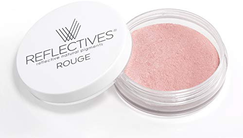 REFLECTIVES® Mineral Rouge Puder 3g – Blush für eine natürliche Wangenfarbe, veganes Make-up, leicht aufzutragen (light rose)