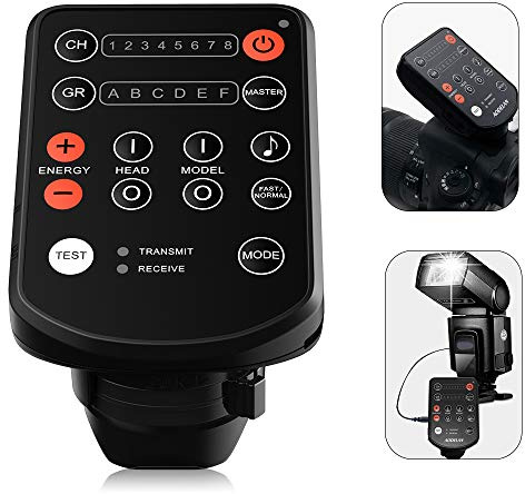 AODELAN Wireless Flash Trigger for Canon, for Sony, for Nikon, for Olympus,for Fujifilm,for Panasonic, for Samsung; Compatible Profoto Air Remote