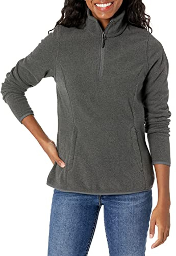 Amazon Essentials Mädchen Langärmelige Pulloverjacke Aus Polarfleece Mit Viertelreißverschluss, Klassischer Schnitt (Erhältlich In Übergröße)