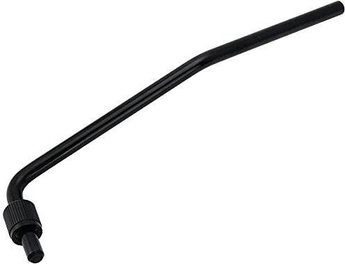 Musiclily Pro 6mm Stahl Push-In Style Tremolo Arm Whammy Bar Tremolohebel für Floyd Rose Double Locking Tremolo E-Gitarre, Schwarz