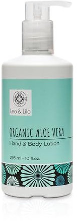Leo & Lilo feuchtigkeitsspendende Hand & Bodylotion mit Bio Aloe Vera - 295 ml - Naturkosmetik