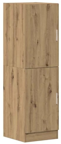 vidaXL Küchenschrank Artisan-Eiche 38x41,5x131,5 cm Holzwerkstoff
