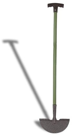 Garden Tools Carbon Steel Lawn Edging Border Cutter Half Moon Garden Edger with T-Handle Rust-Resistant Lawn Edge Cutter for Grass Turf Borders & Landscaping 91cm Heavy Duty Edger