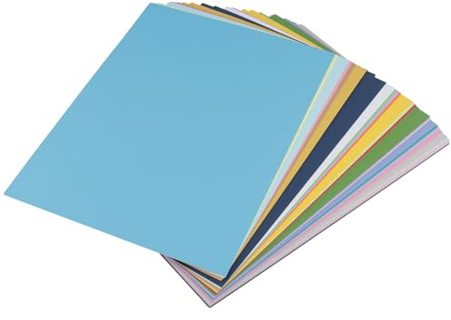 KEILEOHO 180 Blatt A4 Bunt Tonpapier Set, 180g 30 Farben Bastelpapier Fotokarton, Papier Set für Basteln & DIY-Projekte