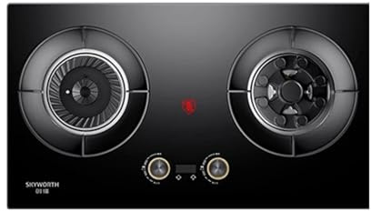 Cuisinière À Gaz Naturel Et Propane À 2 Brûleurs, Cuisinière À Gaz Double À Neuf Cavités De 5,2 KW Avec Minuterie, Minuterie De 180 Minutes, For Restaurant Et Maison(LPG)