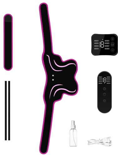 EMS Glute Trainer USB Rechargeable Booty with 8 Modes&19 Intensity Levels Trainer Hip Trainer Wrapped Wearable Belt Muscle Stimulator with Remote Control Helps Lift, Shape, Tighten Butt for Women Men