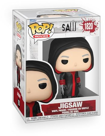 Epic Collectibles Pop Movies: Saw - Jigsaw Vinyl Figure Bundled with Box Protector Compatible for Funko