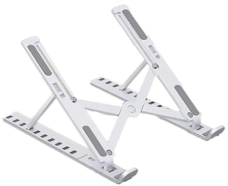 CTONE Support ventilé pour Ordinateur Portable de 10 à 15,6, argenté