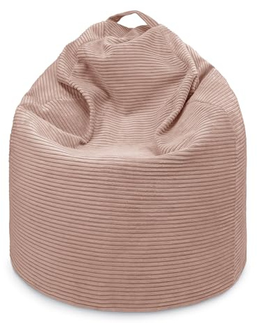 Ehrenkind® Sitzsack für Kinder | Für Körpergrößen von ca. 100–140 cm | Ergonomisch & bequem | Fördert eigenständiges Sitzen & Entspannen | Sitzsack Rose