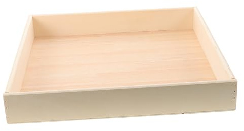 SUPVOX Bandeja de Arena de Madera para Caja de Almacenamiento Portátil y Duradera Arenero Compacto para Actividades Interiores y Exteriores Juguete Infantil sin Tóxicos