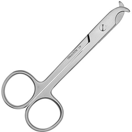 May Krallenschere für Hund und Katze 11,5 cm Edelstahl | Ergonomischer Krallenschneider für die sichere und präzise Tierpflege