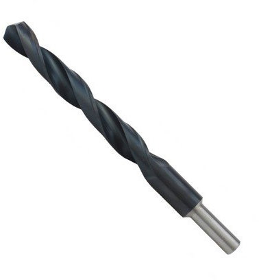 Weischer® - HSS-R Schaftbohrer Ø 15,0 mm | mit reduziertem Schaft 10 mm | Spiralbohrer Metallbohrer Eisenbohrer | Bohrer für Metall, Stahl, Aluminium, Eisen | stabil & bruchfest