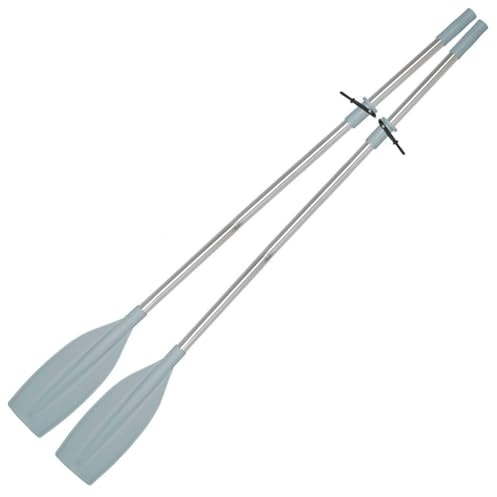 Oceansouth Aluminium Ruder (teilbar), grau, 1,80 m doppelpaddel paddel kajak Stand up Paddle sup Leash zubehör Pole Grip aufblasbar Personen Paddles Schwimmen schlauchboot