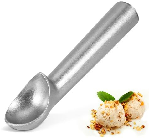 Eisportionierer Aus Rostfreiem Edelstahl, Eiskugelportionierer, Eisportionierer Klein Für Eiskugeln, Eiscreme, Teig, Melone, Edelstahl Poliert Eislöffel Portionierer, Antihaft Eiscreme Löffel