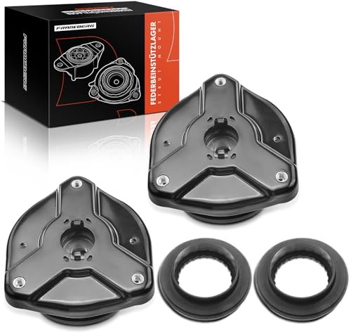Frankberg 2 x Suspension Strut Support Bearings Front Axle Compatible with W204 2007-2014 C204 2011-2014 S204 2007-2014 Replace# 2043201273