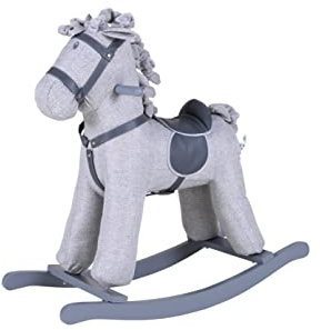 Knorrtoys 40510 - Schaukelpferd Grey Horse