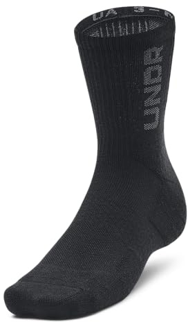 Under Armour Unisex UA 3-Maker 3pk Mid-Crew Socks