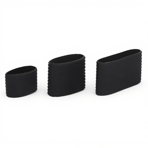 Bandes de Tondeuse 3 Pièces, Silicone Antidérapant Résistant à la Chaleur Bandes élastiques Manchon de Tondeuse Housse de Protection pour Salon de Coiffure, Taille Universelle