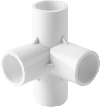Tee per tubo 'acqua in PVC, per tubi in PVC,Adattatore per per