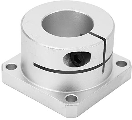 ANKROYU Cuscinetto a sfere lineare a flangia quadrata D30, Cuscinetto lineare in acciaio con cuscinetto Gcr15, Cuscinetto a flangia resistente all'abrasione