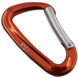 FRAOMHFW 1PCS Karabiner Karabinerhaken Luftfahrt Aluminium 7075 D Schäkel Karabinerhaken(Orange)