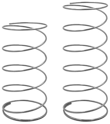 CYMMIYT Ressort de Compression Ressort de Compression de Grand diamètre en Acier Inoxydable, diamètre du Fil 2.0mm, 30mm ~ 50mm, Longueur Libre 30mm ~ 150mm, 2 pièces(30mm,40MM_2.0MM (2PCS))