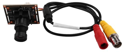 Fegtrtyoa Per Modulo Telecamera CCTV Analogica Fai -da -Te 1200tvl 5 MP con Obiettivo da 25 mm per Il Campanello Video della Telecamera per Auto per Microscopi A